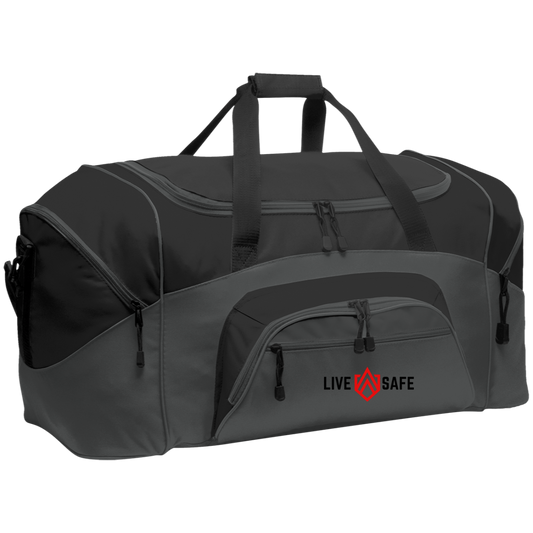 Shop Live Safe Adventure-Ready Duffle at Live Safe Supply Co. Top Quality Products, Best Prices and FREE Shipping!