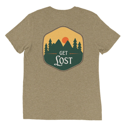 Shop Get Lost - Live Safe Short Sleeve T-Shirt at Live Safe Supply Co. Top Quality Products, Best Prices and FREE Shipping!