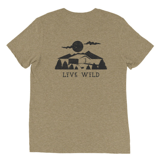 Shop Live Wild - Live Safe - Adventure T-Shirt at Live Safe Supply Co. Top Quality Products, Best Prices and FREE Shipping!