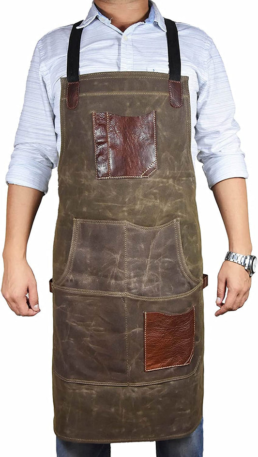 Shop Leather Utility Apron at Live Safe Supply Co. Top Quality Products, Best Prices and FREE Shipping!